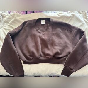 Aerie Chocolate Brown Women's Sweatshirt